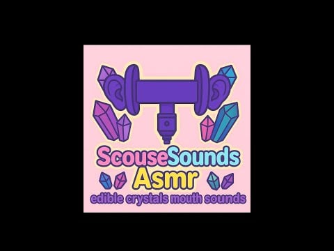 TikTok version edible crystals mouth sounds (crunchy asmr)