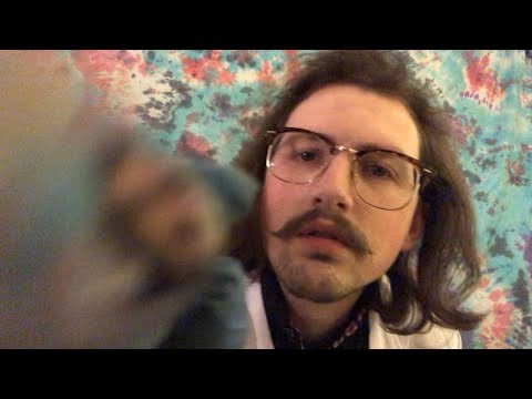 ASMR 4 Minute Tingle Exam & Analysis to Cure Tingle Immunity w/Dr. Prof. Gabe U. Tingles