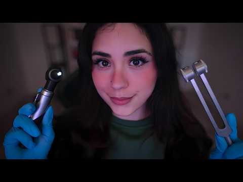 ASMR | Detailed Ear Exam (Otoscope, Ear Cleaning, Hearing Test)