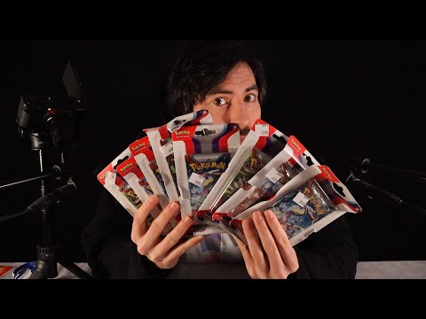 ASMR Pokemon - 8 boosters Ecarlate et violette à 3 euros