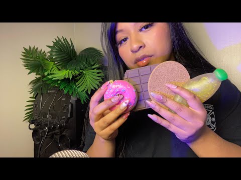ASMR tingly tapping assortment with some brain melting mouth sounds for sleep.✨👄🌚