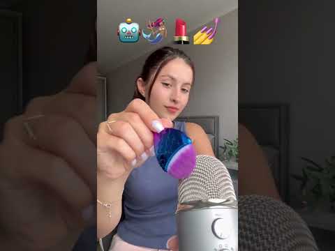 Asmr emoji challenge #shorts #asmr #emojichallenge #emojichallengeasnr