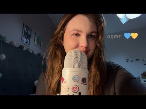 ASMR trying trigger words in Ukrainan 🇺🇦