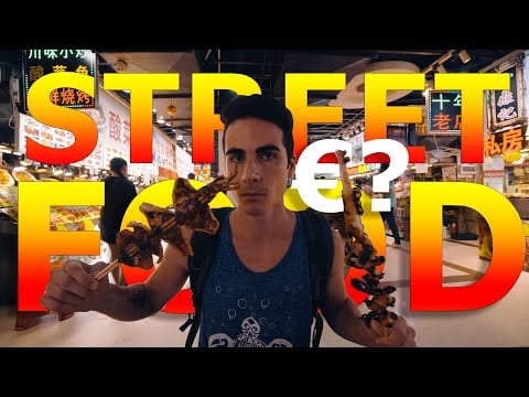STREET FOOD CINESE EP. 3 - Tour di Sanya Hainan (Bamboo, Noodles, Spiedini, Riso sul COCCO)
