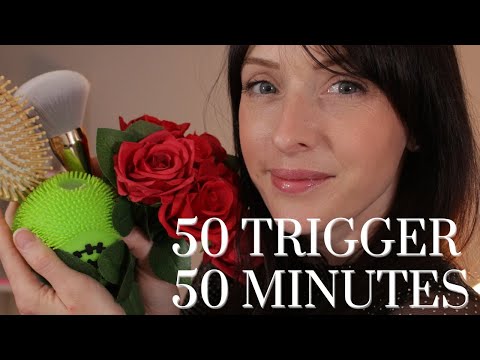 ASMR | 50 Triggers in 50 Minutes Trigger assortment for relaxation & Sleep