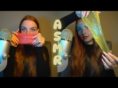 ASMR Satisfying Slime | Sticky Sounds