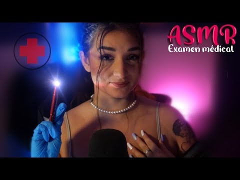 ASMR FRANÇAIS : RÔLEPLAY EXAMEN MEDICAL 👩🏻‍⚕️