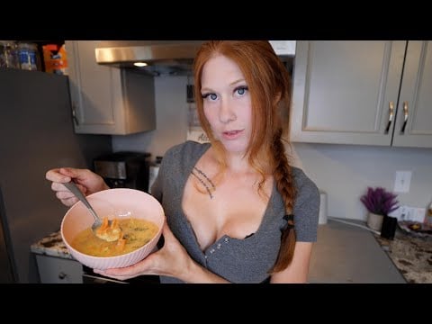 ASMR | Homemade Broccoli and Cheddar Soup🤤💤4K