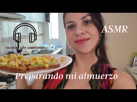 ASMR en Español | Preparando mi almuerzo light