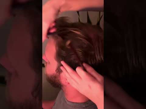 ASMR Scalp Inspection with Chopsticks #asmr #scalpexam #hair #relaxing #asmrforsleep
