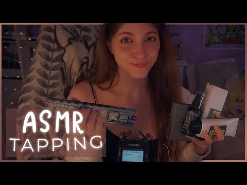 ASMR | Tapping & scratching en CAJITAS 📦 TASCAM