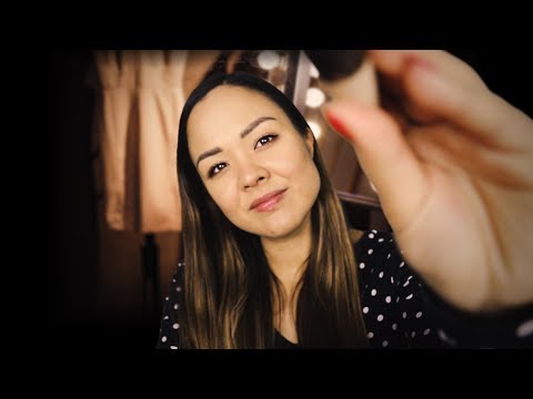 MEIKKI-ROLEPLAY 2 💄  ASMR Suomi • Inaudible • Mikin sivelyä