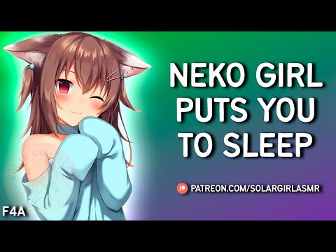 ASMR Roleplay Neko Cuddles | Sleep Aid | Girlfriend Helps You Relax | Nya Purring F4A F4F F4M GF RP