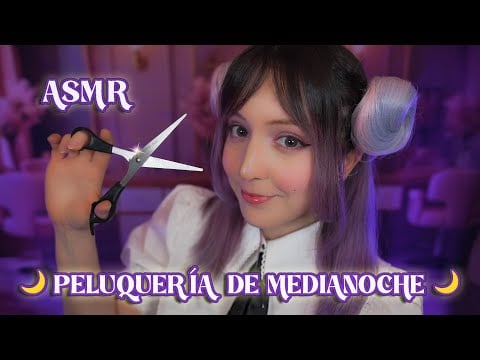⭐ASMR 1 Hora de Peluquería de Medianoche 🌙 Tratamiento Capilar + Corte, Lavado y Masaje para Dormir