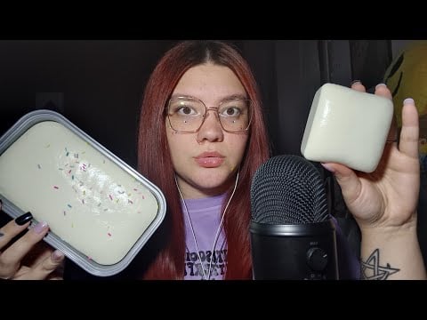 THE MOST SATISFYING STICKY SQUISHY (Squeezing and Tapping) 😴💜 | ASMR ITA