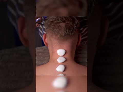 How to melt neck tension in 30 seconds 🫠 #asmr