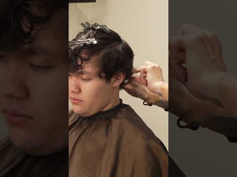 💈(ASMR) She Made It Look Effortless – Scissors, Shave & Style by Female Barber Vasilina