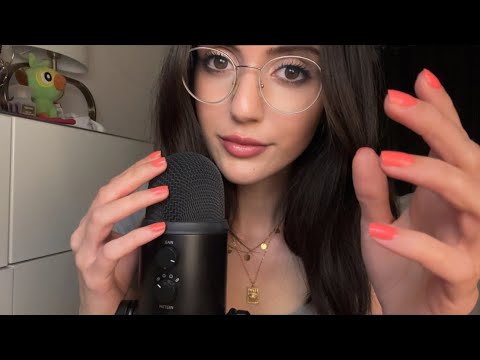 ASMR Up Close Whispering You To Sleep 🩷 tingly whisper ramble with the mini mic ✨