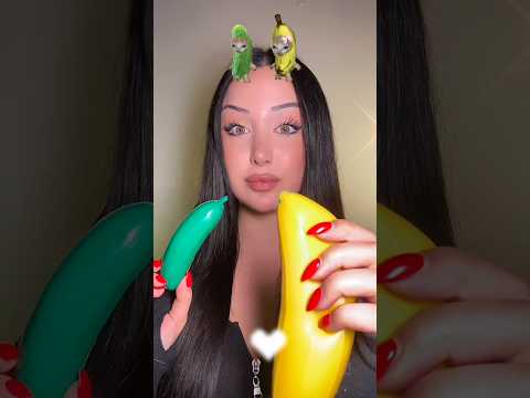 ???🥒🍌 #asmr #asmrsounds #mukbang #asmrvideo #asmrfood #food #eating #paper