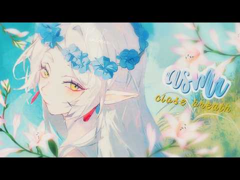 АСМР  🌼медленное дыхание и близкий шепот🌼 asmr russian whisper, close breathing