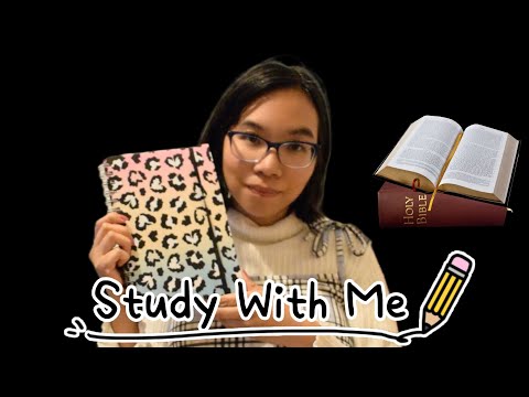 ASMR  STUDY WITH ME (Soft Speaking, Whispering, Writing Sounds) 📖✍️