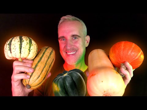 Winter Squash 🎃 ASMR Taps, Thumps & Whispers