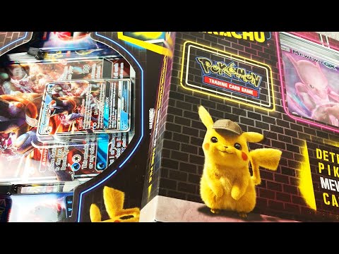 ASMR Detective Pikachu Packs Opening #2 (Whispered)