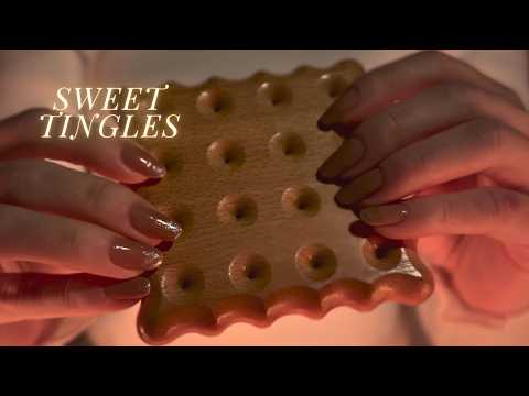 ASMR Valentine Fake Treats💝 Sweet Texture Sounds🍫(with BGM)