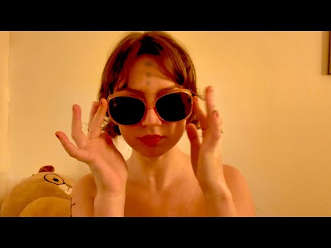 ASMR Popular Alien Girl Communicates With You 🛸 (tapping+clicking+gum chewing)