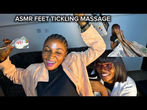 ASMR Airport Security Check Fast  Full Body Pat Down, Armpit, feet, Spit Paint Japanese Head Massage
