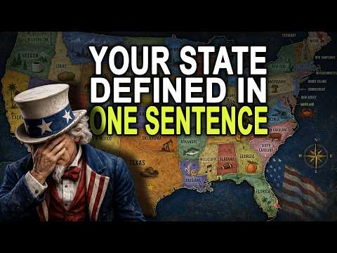 Every U.S. State in One Smart Sentence | ASMR