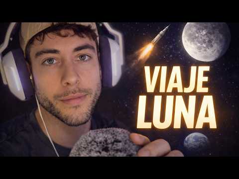 DUERME VIAJANDO A LA LUNA 🌙 ASMR Apollo 11 en tiempo real (Historia + Relajación)