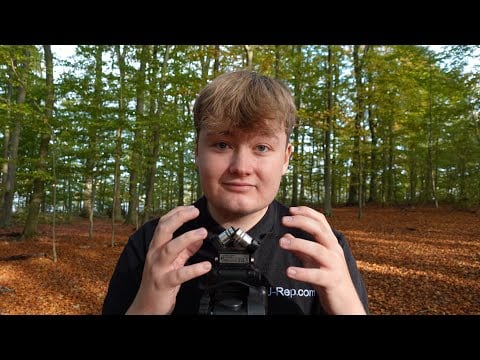 Dansk ASMR ude i en SKOV (4K)