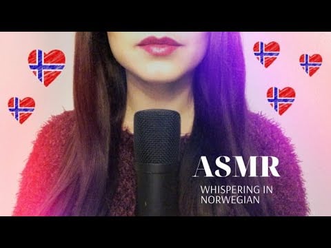 ASMR Whispering 🌙 Whispering in Norwegian 🇳🇴 Jeg hvisker på norsk 🇳🇴