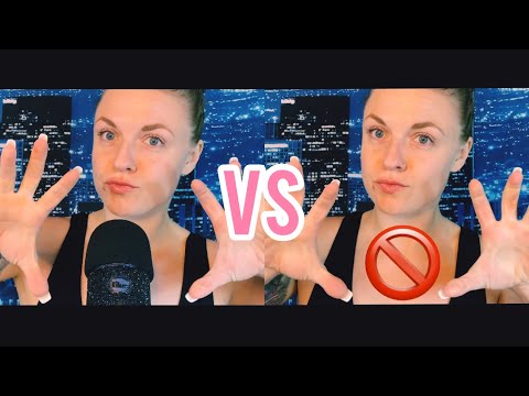 fast & aggressive asmr: Hifi vs Lofi// random triggers: close up tapping/scratching +