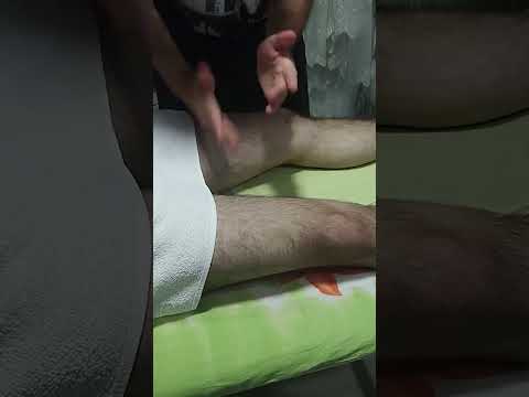 TURKISH MASSAGE THERAPY THAT DEEPLY RELAXES THE FRONT LEGS #massage #satisfying #relaxing #asmr