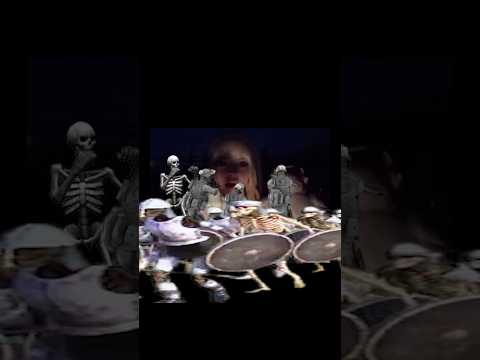 We got ASMR before the skeletons come in 😭