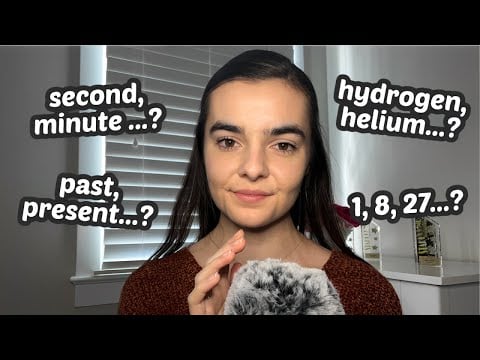 ASMR What Comes Next? | 65 Trivia Questions | How Many Can You Get?