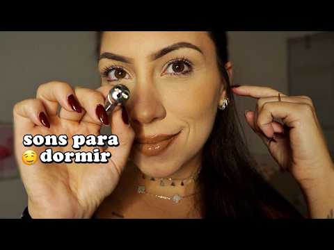 ASMR profundo nos teus ouvidos (sussurros, sons de boca, tapping atenção pessoal)