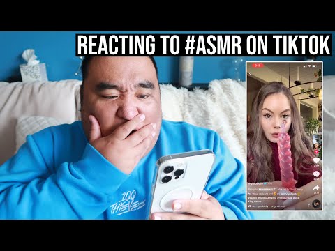 Reacting to #ASMR on TikTok (Part 2) WOW! 😂💤