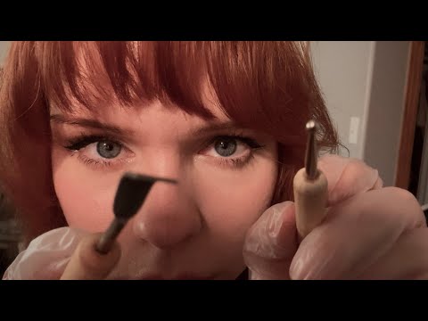 ASMR Rearranging Your Face (Normal ASMR) Not Making Clones of Myself