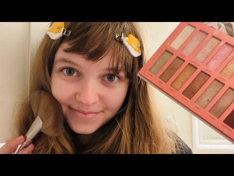 囁き声ASMR - 君のメイクをする | 日本語 | タッピング | スクラッチング