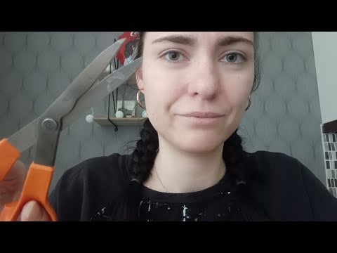 ASMR- Klipper och stylar ditt hår Roleplay✂️(swedish)