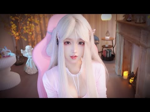 ASMR 🩷 Whispers & Ear Massage