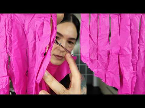 you hair is gloves ASMR