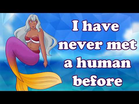 {Asmr} Shy mermaid is fascinated by you [researcher listener] [curious speaker] [f4a] [lore]