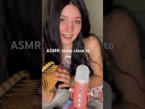 sleep close to me 🤍#asmr #girlfriendasmr #whisper #cozyasmr #tingles