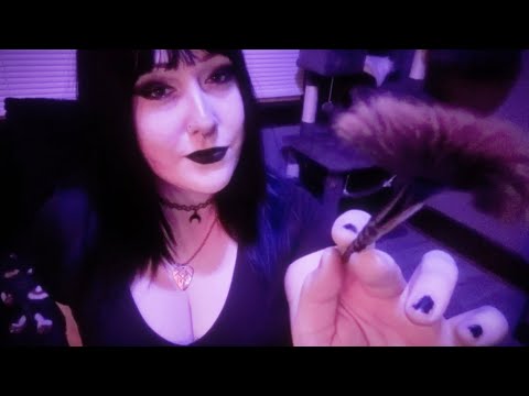 Your College Goth Friend Helps You Relax After A Long Day Of Classes | ASMR