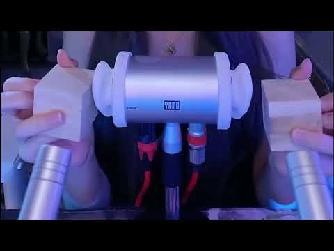 ASMR Ear Spa Session: Goose Feather, Fluffy Wand,Tuning Fork & Whisper Relaxation / 2Hr (No Talking)