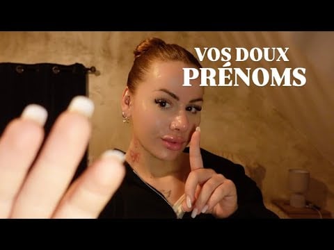 ASMR | je chuchote vos doux prénoms (partie 2)  (SHEIN VACAY VIBE)